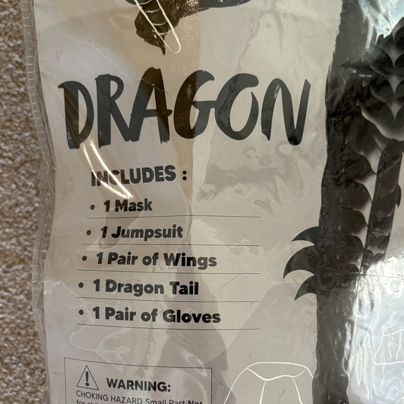 Spooktacular Creations Black Dragon Costume for Kids - Picture 3 of 12